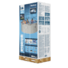 Set piscina Hydrium grigio chiaro da 360x120 cm - immagine 12