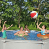 Set piscina Hydrium grigio chiaro da 360x120 cm - immagine 4