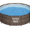 Set piscina da 366x100 cm effetto rattan - immagine 2