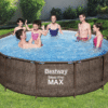 Set piscina da 366x100 cm effetto rattan - immagine 5