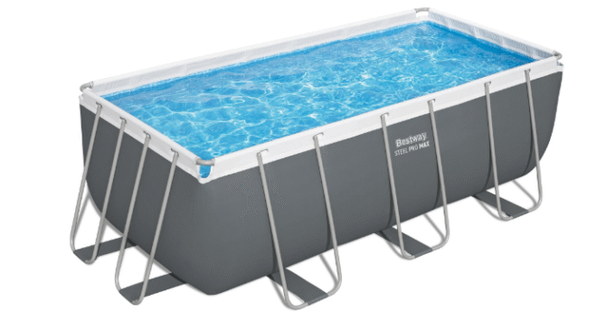 Set piscina grigio scuro da 412x201x122 cm - immagine 8