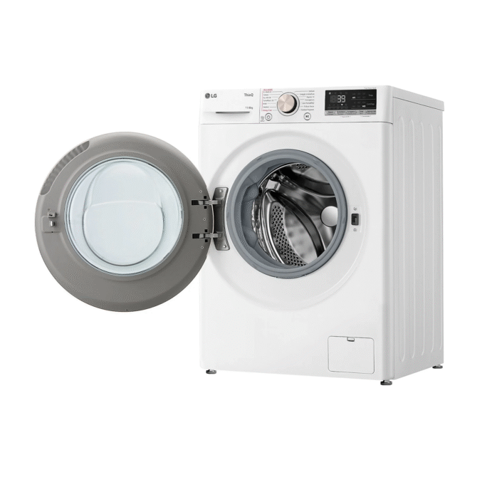 Lg Lavasciuga 11+6 Kg Classe A Profondità 56,5 cm Centrifuga 1400 giri Inverter Funzione Vapore - D4R7011TSWG Ai Dd - immagine 9