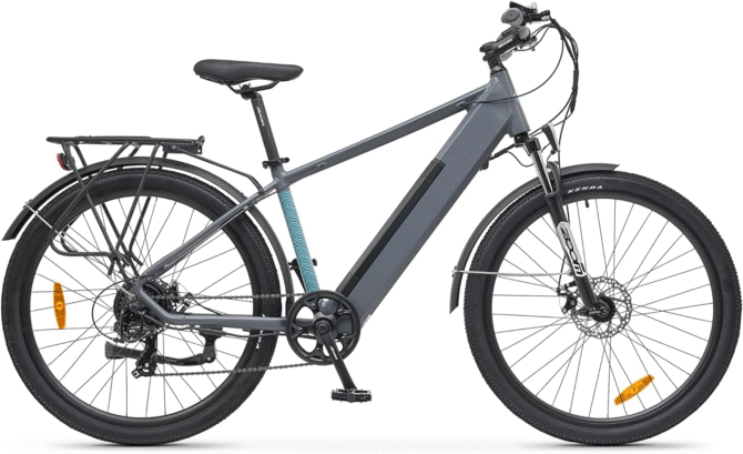 Bicicletta elettrica Lancia Ypsilon Genio E-Bike motore 36V/250W/4 Grigio [LN-BI-220003]