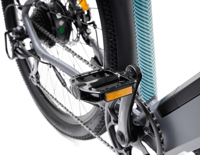 Bicicletta elettrica Lancia Ypsilon Genio E-Bike motore 36V/250W/4 Grigio [LN-BI-220003] - immagine 2