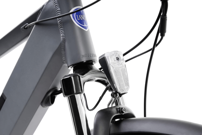 Bicicletta elettrica Lancia Ypsilon Genio E-Bike motore 36V/250W/4 Grigio [LN-BI-220003] - immagine 4