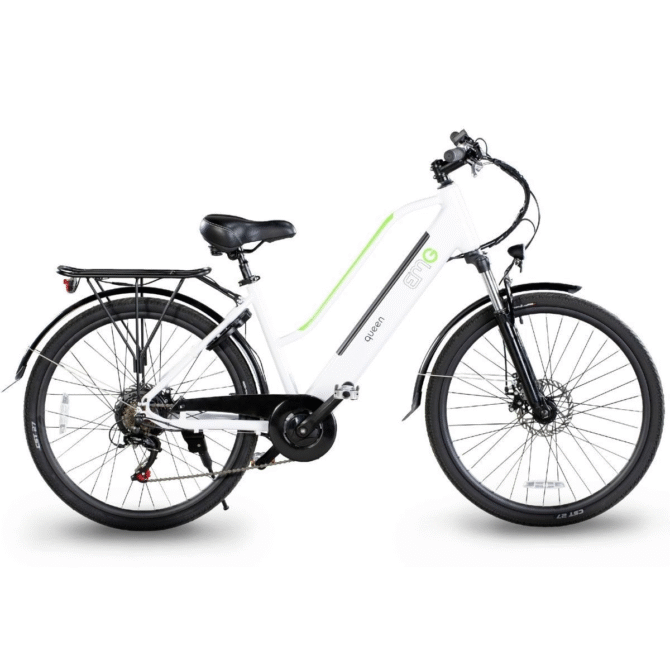Bicicletta elettrica Emg E-Bike Queen 28P 28" 250W Bianco