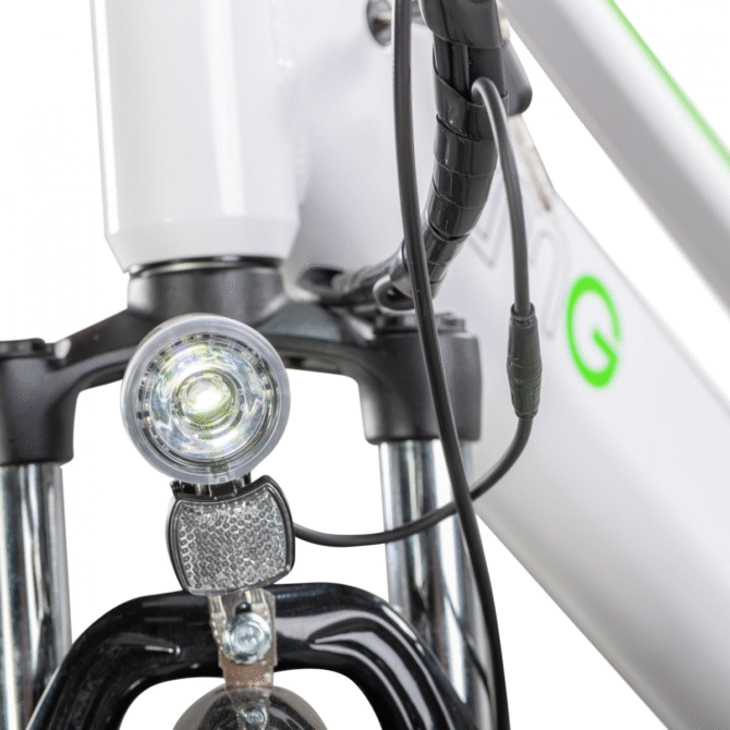 Bicicletta elettrica Emg E-Bike Queen 28P 28" 250W Bianco - immagine 2
