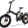 Bicicletta elettrica Argento E-Bike Bimax-XL pieghevole 500W/25km max.100kg Nero [AR-BI-220007] - immagine 2