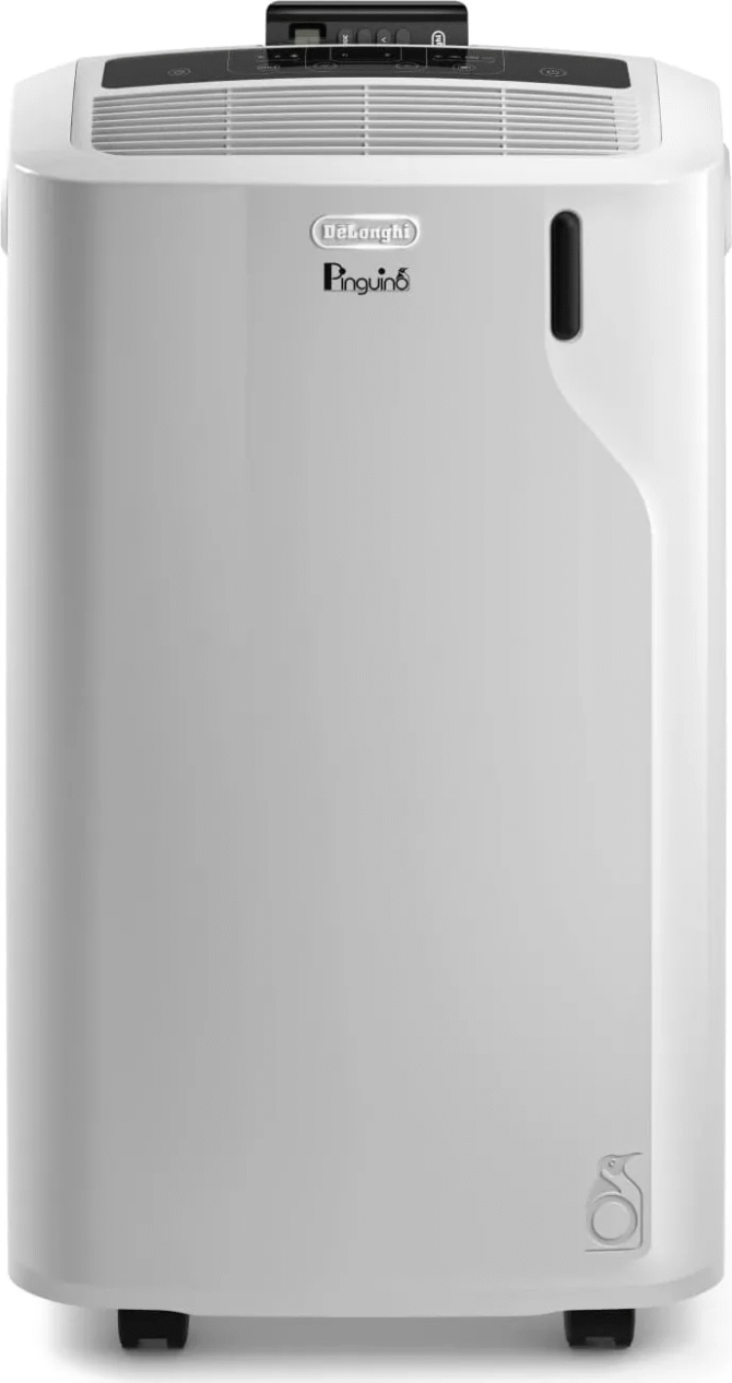 De Longhi Pinguino Condizionatore Portatile 9400 Btu/h Climatizzatore Classe A Funzione Deumidificatore Timer - PAC EM82
