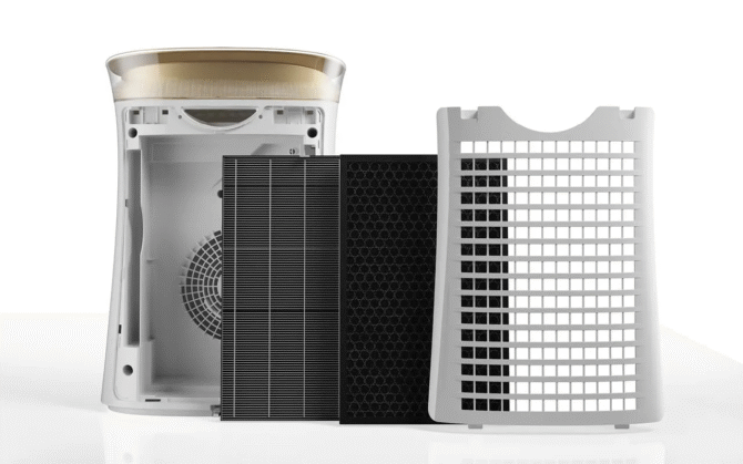 Sharp Purificatore d' Aria 38 m² 52 dB 47 W Oro, Bianco UA-PG50E-W - immagine 6