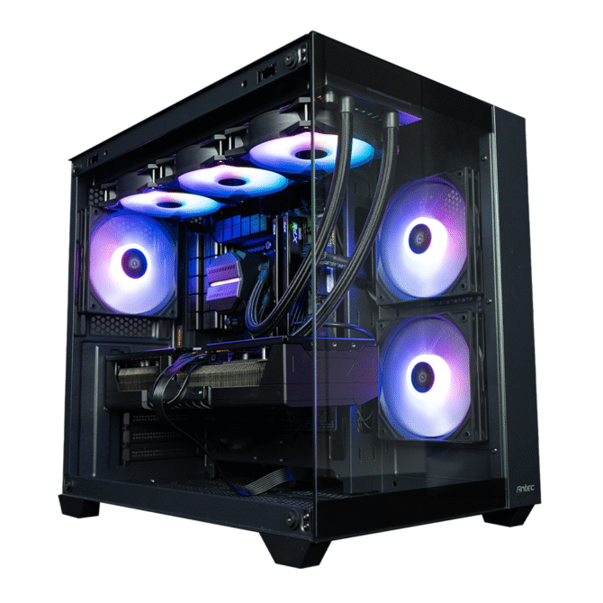 GLADIO P1 - Pc gaming Intel i5 14600K, RTX 5060 Ti 16GB, Ram 32Gb 6000Mhz Ddr5, SSD NVMe 1000Gb, Dissipatore a Liquido 240mm, Windows 11 Pro