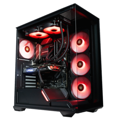 TITANO V4 - Pc gaming Ryzen 7 9800X3D, RTX 5080 16GB, Ram 32Gb 6000Mhz Ddr5, SSD NVMe 2000Gb, Dissipatore a Liquido 360mm, Windows 11 Pro