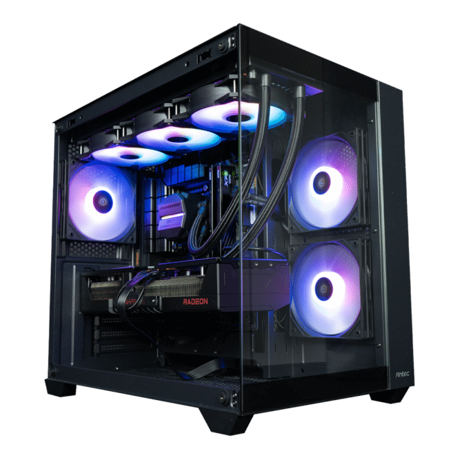 GLADIO V3 - Pc gaming Ryzen 5 5600X, RTX 4060 8GB, Ram 32Gb 3600Mhz Ddr4, SSD NVMe 1000Gb, Dissipatore ad Aria, Windows 11 Pro