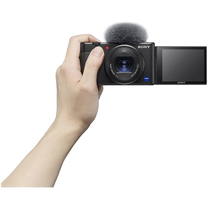 SONY Fotocamera Digitale Vlog ZV-1 CMOS Exmor RS da 1" Schermo Orientabile LCD TFT da 3" Ottica Fissa (eq. 24-70 mm) Bluetooth Filmati 4k Zoom Ottico 2,7x Microfono - immagine 4